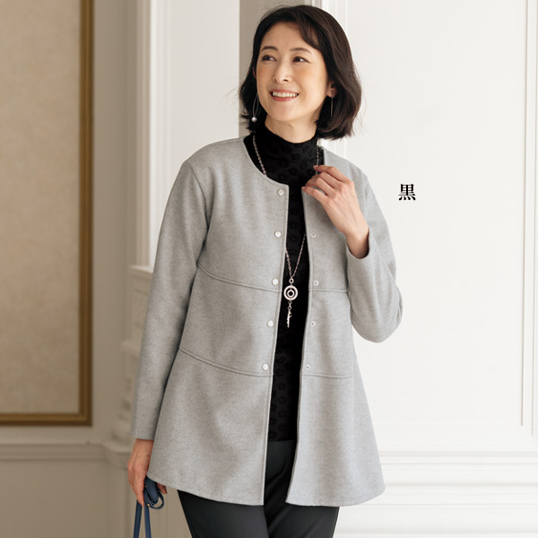 花柄ジャカードプルオーバー