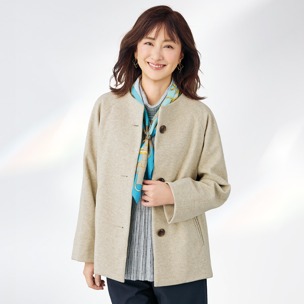 ワッシャープリーツストライプ カットソープルオーバー