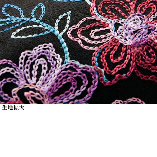 花刺しゅうワンピース