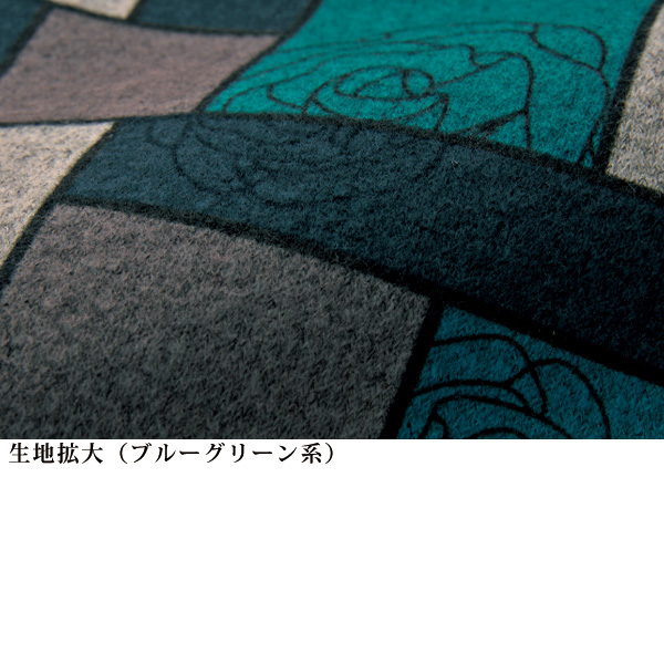 微起毛プリントロングプルオーバー