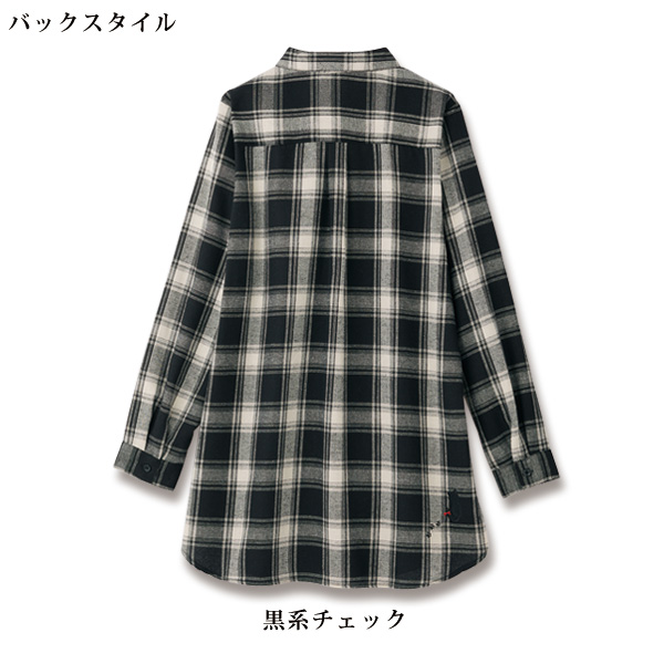 たくさんねこ刺しゅうシャツチュニック