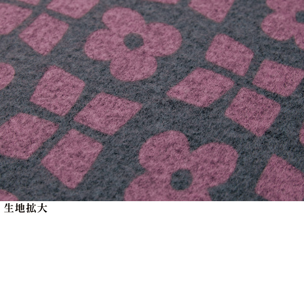 襟3段メロウ微起毛プルオーバー