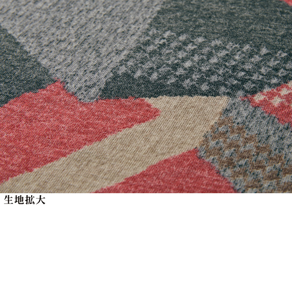 リバーシブルプリントプルオーバー