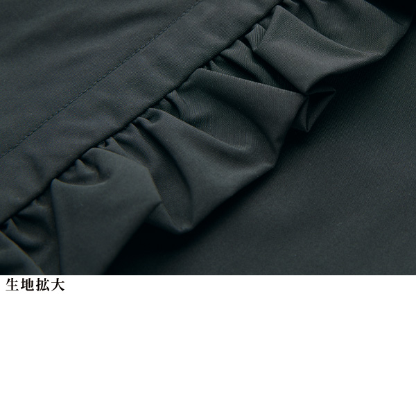 フリルデザインZIPブルゾン