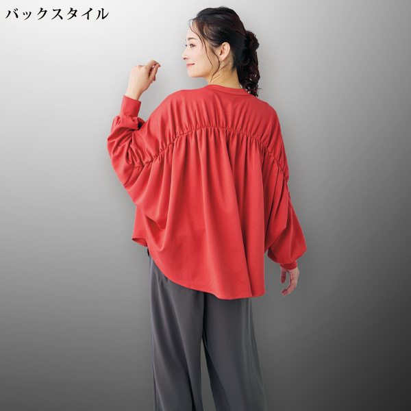 カットソーブラウスジャケット