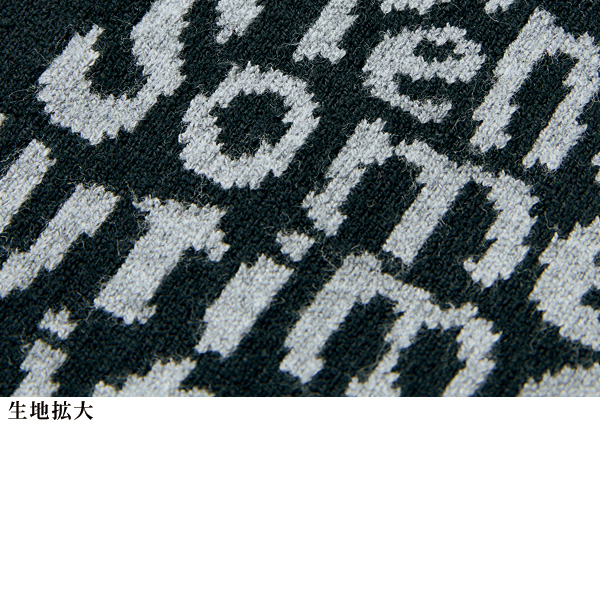 ネコ柄ジャカードニットプルオーバー