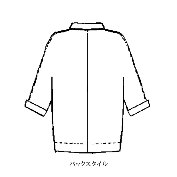 起毛ストライプジャカード ドルマンブラウスジャケット
