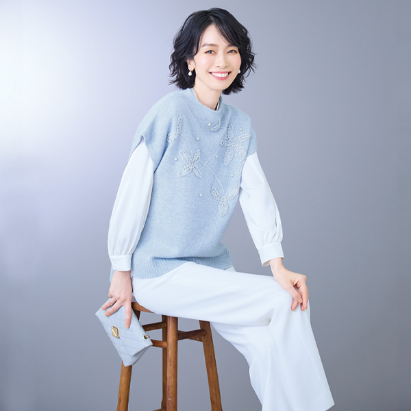 カシミヤ100％セーター