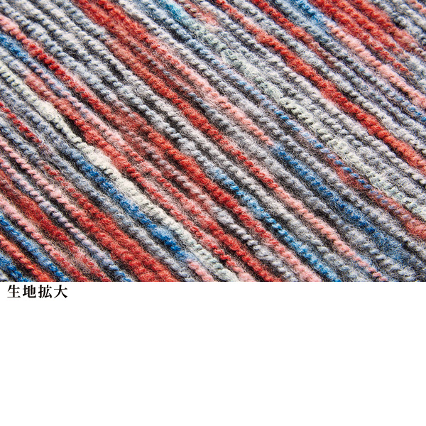 ミックス糸使いドルマンベスト 大きいサイズ M LL 4L