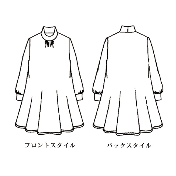 プリントチュニック 大きいサイズ M LL 4L