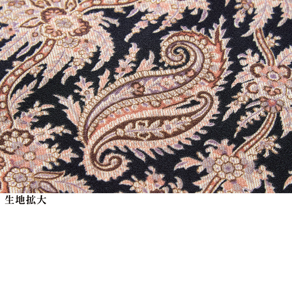 リバティプリントワンピース 大きいサイズ M LL 3L 4L