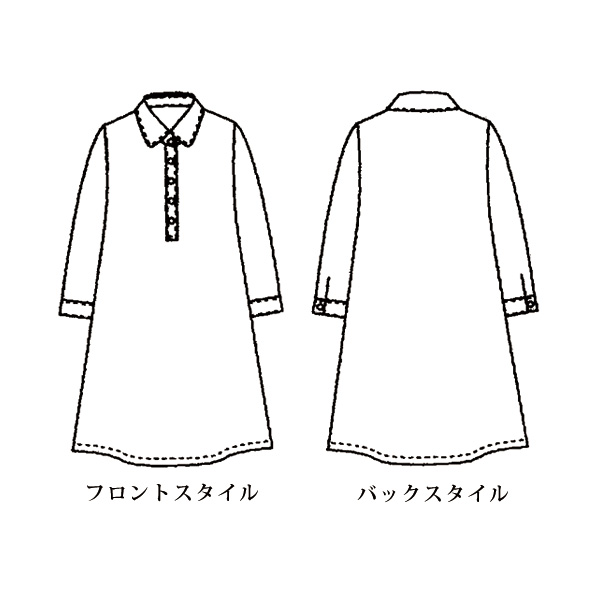 コブラン調プリントチュニック 大きいサイズ M LL 4L