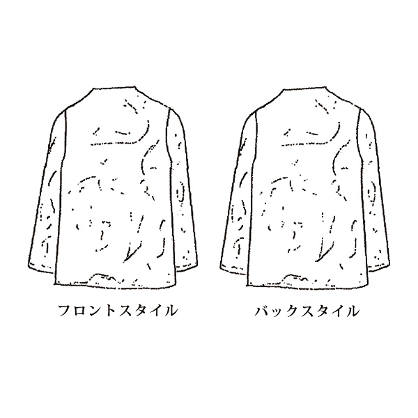 ジャカードセーター