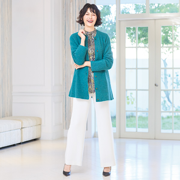 ニットカーディガン 大きいサイズ M LL 4L