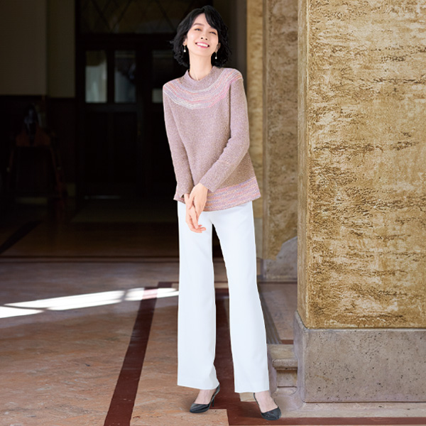 ホールガーメントセーター 大きいサイズ M LL 4L