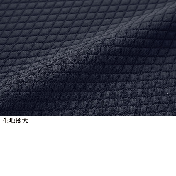 ダイヤ柄ジャカードシャツジャケット 大きいサイズ M LL 4L