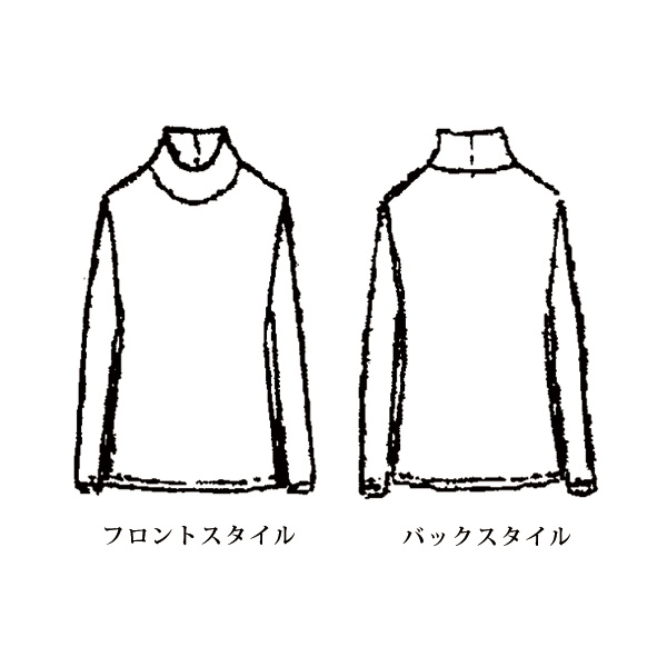 コットンシルクプリントプルオーバー 大きいサイズ 3L