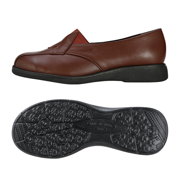 牛革F（5E）リボンウォーキング 大きいサイズ 5E