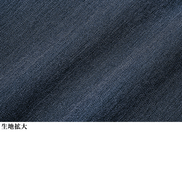 デニム調フリル襟ブラウス 大きいサイズ M LL 4L