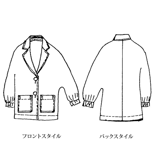 ドルマンスリーブテーラードジャケット 大きいサイズ M LL 4L