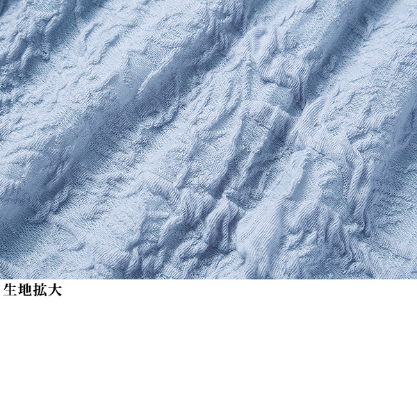 ふくれジャカード襟付プルオーバー 大きいサイズ M LL 3L