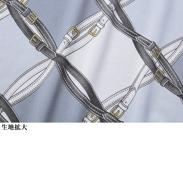 プリント切替えチュニック 大きいサイズ M LL 4L