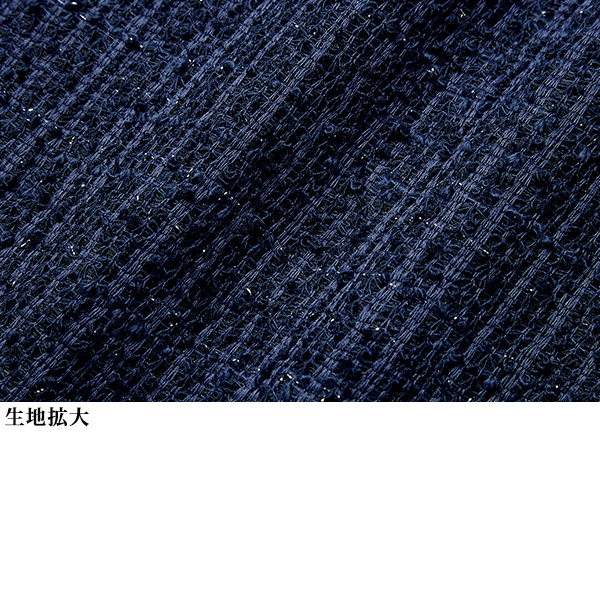 ラメ入りジャージーカーディガンジャケット 大きいサイズ M LL 4L