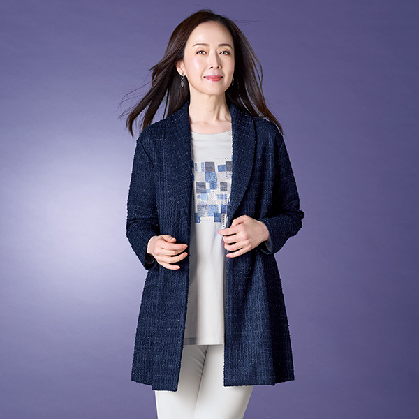 スパンコール刺しゅうTシャツ 大きいサイズ M LL 4L