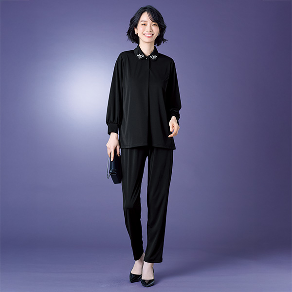 テーパードパンツ 大きいサイズ M LL 4L