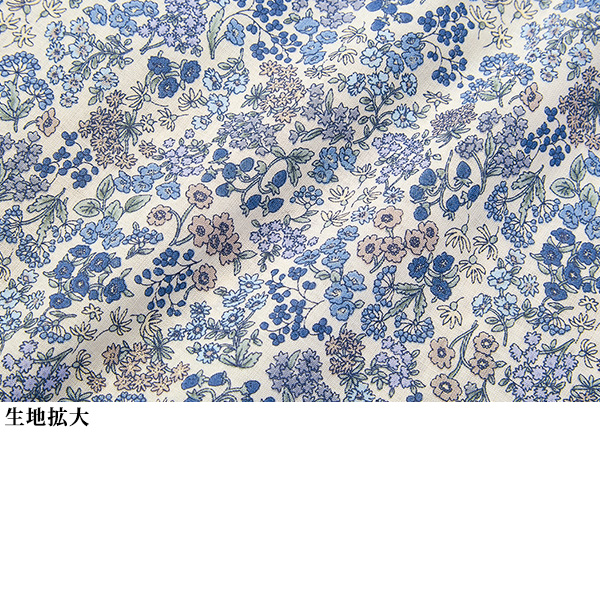 プリントブラウス 大きいサイズ M LL 4L