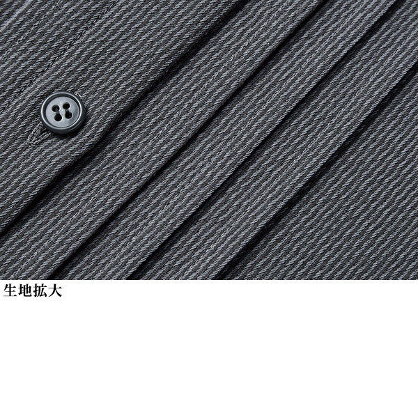 防シワサッカーストライプシャツジャケット 大きいサイズ M LL 4L