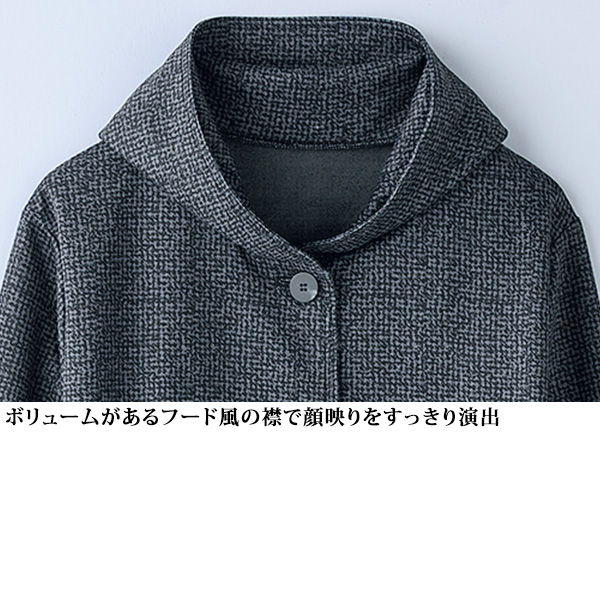 リブ付カットソーブルゾン 大きいサイズ M LL 4L