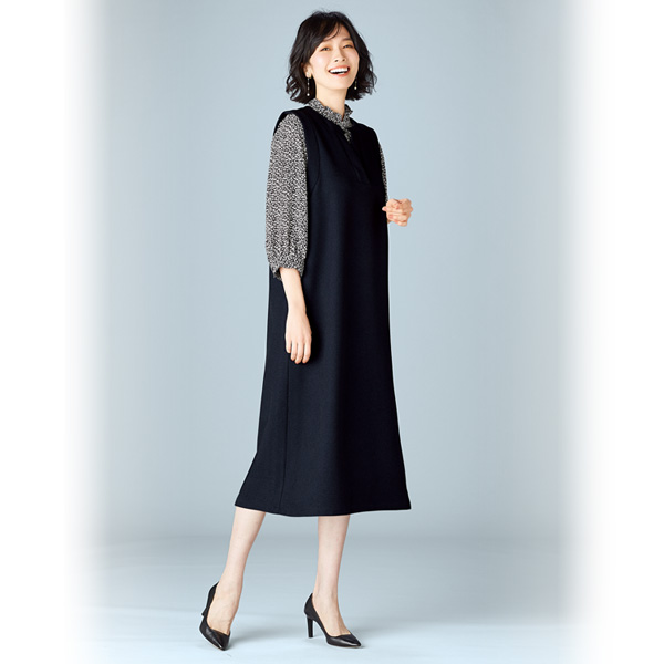 ジャンパースカート 大きいサイズ M LL 4L