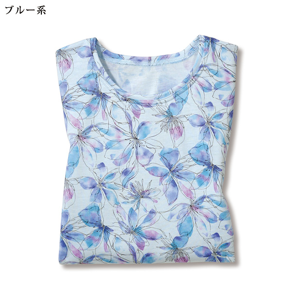 アイスロイヤル(R) 大花プリントプルオーバー