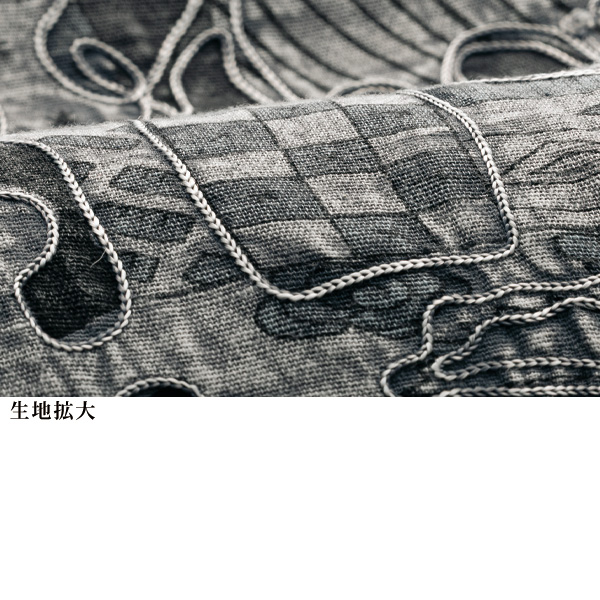 刺しゅう使いロングフレアブラウス