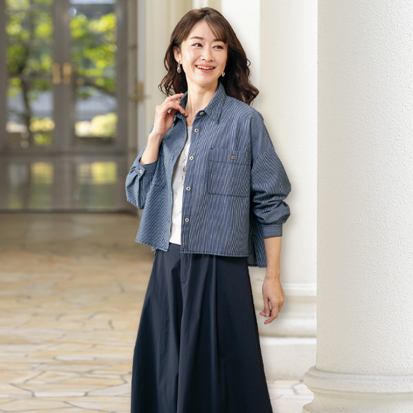 ヒッコリーデニムジャケット