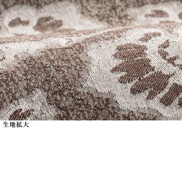 花柄ジャカードペプラムチュニック