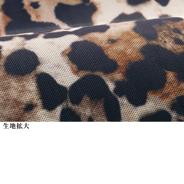 メッシュプリントフード付ブルゾンジャケット