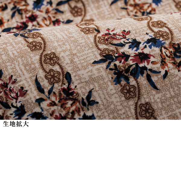 シャーリングチュニックワンピース