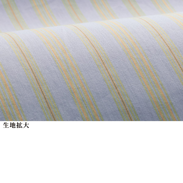 ストライプシャツブラウス