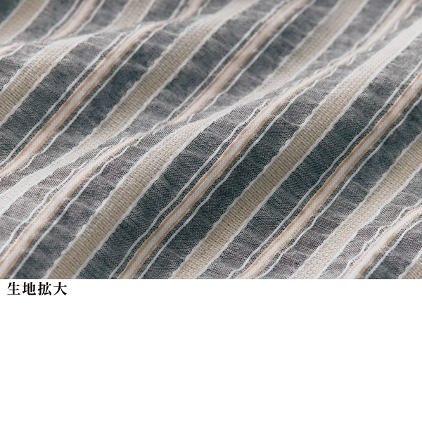 ストライプチュニックワンピース