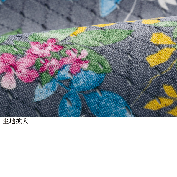 風が通るプリントデザインアンサンブル