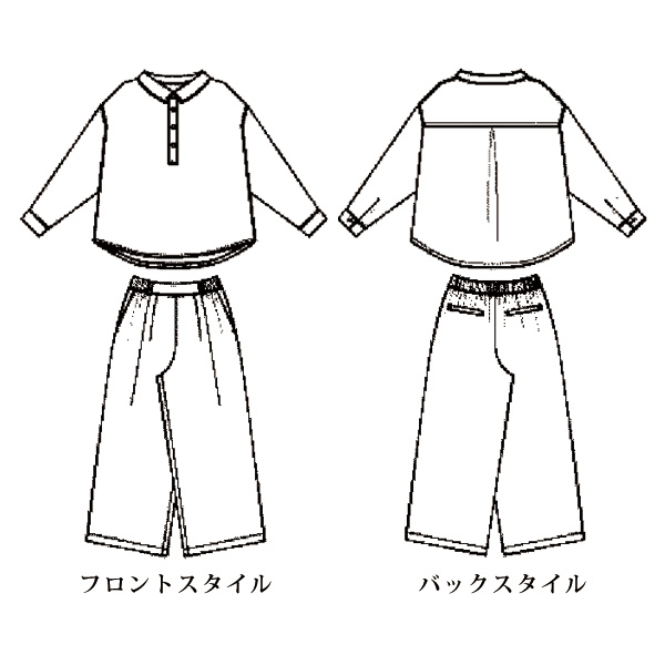 チェック柄シャツセットアップ