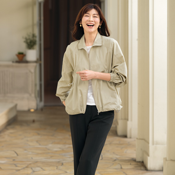 変型シャツブルゾン