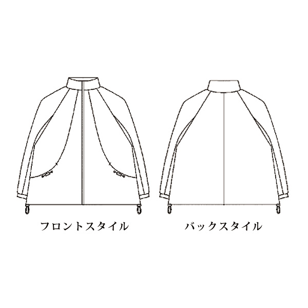 変型シャツブルゾン