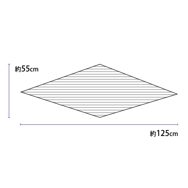 プリーツスカーフ