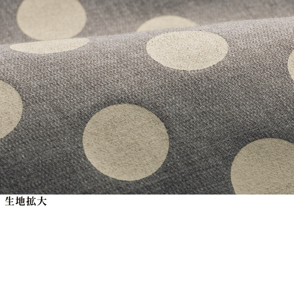 水玉柄テーラードジャケット