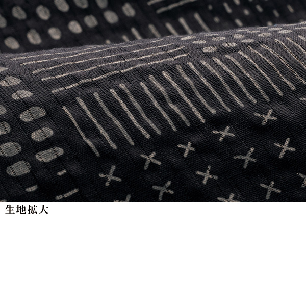 配色デザイン襟ブラウス