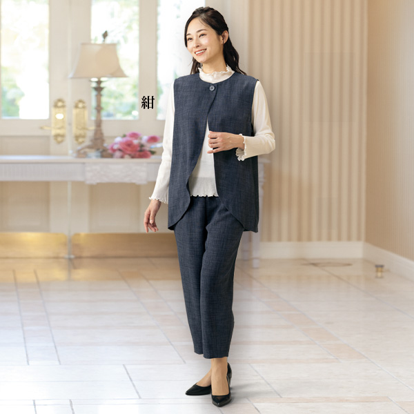 日本製 風が通るさわやかベスト 大きいサイズ M L LL 3L