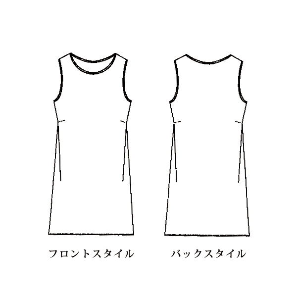 花柄ゆったりワンピース